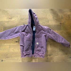 Women’s Carheart Lined Duck Jacket Purple